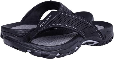 Mens Flip Flops Comfort Sport Thong Sandals for Indoor Outdoor Casual Beach Flip Flops for Men with Arch Support in Kuwait