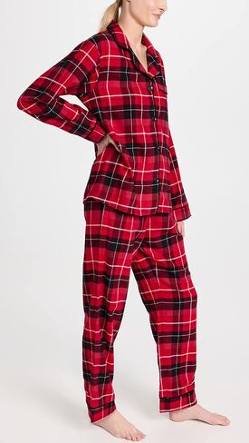 بيجامة BedHead بيجامة نسائية طويلة منقوشة من نيكولاس in Kuwait