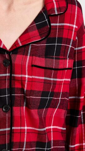 بيجامة BedHead بيجامة نسائية طويلة منقوشة من نيكولاس in Kuwait