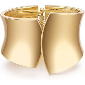choice of all Gold Cuff Bracelets for Women Chunky Bangle Bracelets Open Wide Wire Bracelets Gold Wrist Cuff Wrap Bracelet Irregular Wrist Cuffs for Teen Girls