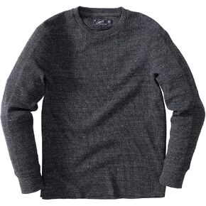 Grayers Mens Thermal Waffle Long Sleeve Crew Neck Shirt in Kuwait