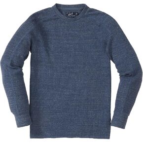 Grayers Mens Thermal Waffle Long Sleeve Crew Neck Shirt