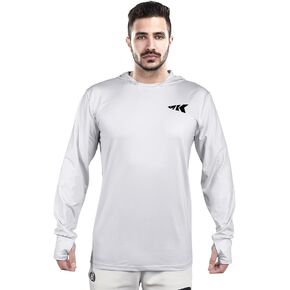 KastKing UPF 50 Fishing Hoodie Shirt For Men And Women, Long Sleeve Fishing Hiking Shirt, Breathable Moisture Wicking