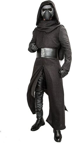 زي كايلو رين الفاخر للرجال من XCOSTUME® بدلة كاملة الإصدار الجديد V3 مع حزام وقفازات 2016 in Saudi Arabia