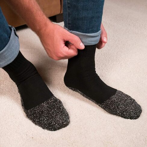 35 جوارب تحت أقصى راحة - جوارب فريدة فائقة النعومة، زوجان باللون الأسود in Kuwait