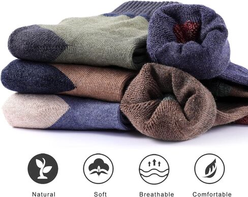 جوارب رياضية للكاحل للرجال من X.ANZG، جورب رياضي للجري مبطن وممتص للرطوبة، 5 أزواج in Kuwait