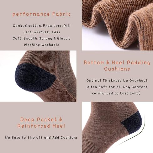 جوارب رياضية للكاحل للرجال من X.ANZG، جورب رياضي للجري مبطن وممتص للرطوبة، 5 أزواج in Kuwait