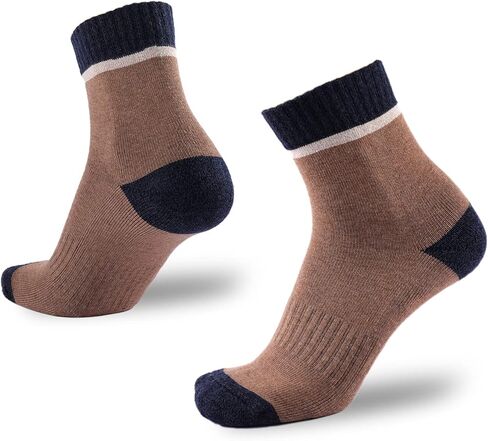 جوارب رياضية للكاحل للرجال من X.ANZG، جورب رياضي للجري مبطن وممتص للرطوبة، 5 أزواج in Kuwait