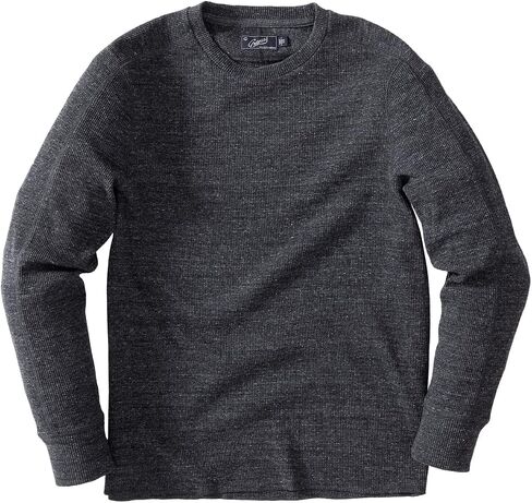 Grayers Mens Thermal Waffle Long Sleeve Crew Neck Shirt in Kuwait