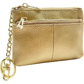 Beurlike Womens RFID Coin Purse Change Wallet Small Leather Card Holder Keychain in Kuwait