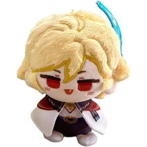 سلسلة مفاتيح CALEMBOU Anime Plush، 4 بوصات سلسلة مفاتيح تشيبي قطيفة لطيفة على شكل سلسلة مفاتيح لحقيبة الظهر، الهيثم كافيه زونجلي تشايلد دكتور قطيفة لمحبي جينشين (الهيثم) in Kuwait