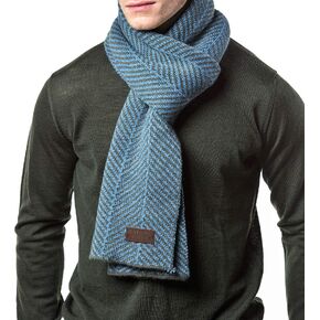 GALLERY SEVEN Winter Scarf for Men, Soft Knit Scarves, in an Elegant Gift Box
