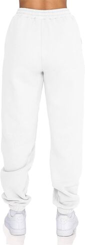 DISCIPBUSH الصوف Sweatpants المرأة الفضفاضة - المرأة Sweatpants تعرق Y2K، Sweatpants الرباط للفتيات في سن المراهقة in Kuwait