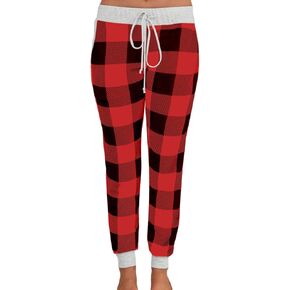 For G and PL Women's Christmas Ugly Drawstring Pajamas Pants with Pocket