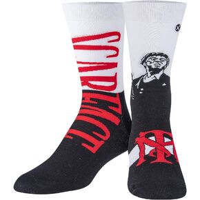 Odd Sox, Movies, Scarface Al Pacino, Novelty Crew Socks, Crazy Cool 80s