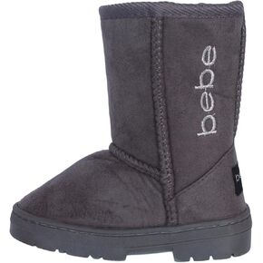 bebe Girls’ Boots – Microsuede Sherpa Lined Shearling Boots (Little Girl/Big Girl)