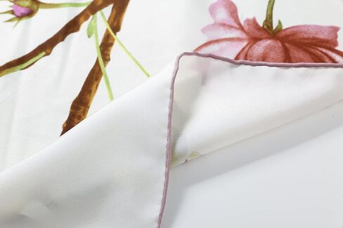 Jeelow 100 وشاح حريري التوت الحقيقي 35 × 35 أو 25 × 25 بوصة لف شال مربع لتغليف الشعر للنساء in Kuwait