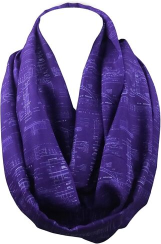 وشاح Di Capanni Architect infinity Scarf للسيدات، إكسسوارات للمصممين الداخليين، تصميم الملابس لمحبي الهندسة المعمارية in Kuwait