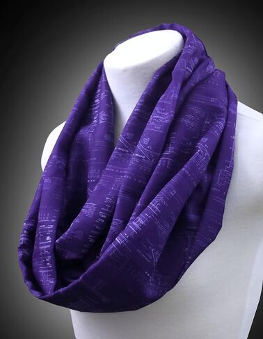 وشاح Di Capanni Architect infinity Scarf للسيدات، إكسسوارات للمصممين الداخليين، تصميم الملابس لمحبي الهندسة المعمارية in Kuwait