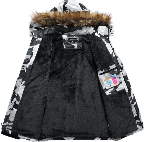 معطف ثلج شتوي رجالي من MOERDENG سترة تزلج دافئة مقاومة للماء وغطاء للرأس ملابس خارجية للعمل in Kuwait