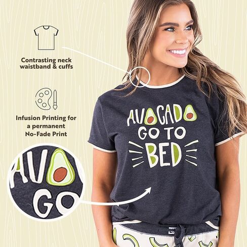 Lazy One Pajamas for Women, Cute Garden and Bear Pajama Pants and Top Separates in Kuwait