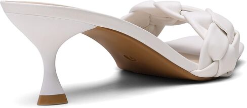 أحذية DREAM PAIRS النسائية ذات الكعب العالي المفتوحة بمقدمة مربعة مريحة بكعب منخفض للقطط فستان مثير صنادل أحذية مسائية للحفلات الراقصة والرقص in Kuwait