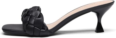 DREAM PAIRS Women’s Stilettos Heels Open Square Toe Comfort Low Kitten Heels Sexy Dress Pumps Sandals Evening Party Prom Dance Shoes in Saudi Arabia