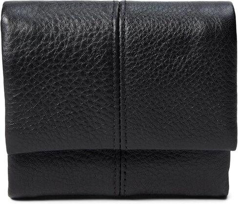 HOBO Keen Mini Trifold Wallet For Women - Leather Construction With Cotton Lining and Multiple Card Slots, Stylish and Convenient Wallet Twinkle Print One Size One Size in Saudi Arabia
