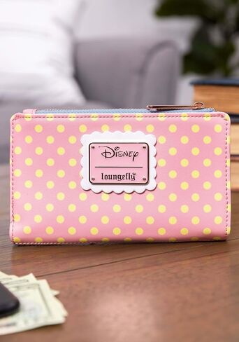 Loungefly Disney Minnie Mouse & Daisy Duck Pastel Color Block Wallet in Saudi Arabia