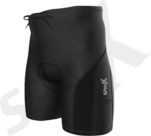 Sparx Elite Men Triathlon Short Tri Shorts Cycling Bike Swim Run Shorts in Kuwait