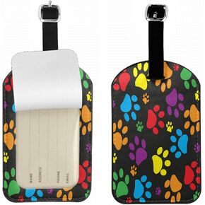 Zoczos Hockey Player Travel Bag Tag Black Cool Sport Game Modern Design PU Leather Name ID Labels with Privacy Cover for Men Women Boys Girls Suitcase, 1 Pack in Kuwait