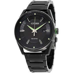 Citizen Men's Sport Casual 3-Hand Eco-Drive Watch, Date, Patterned Dial