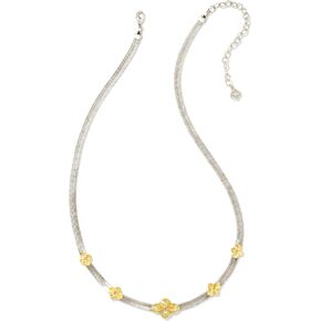 كيندرا سكوت آبي قلادة متعرجة معدنية مختلطة مقاس واحد in Kuwait