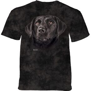 تي شيرت للبالغين مطبوع عليه The Mountain Soulful BlackLab، رمادي، 3XL، 3XL، رمادي، 3XL, رمادي, 3XL in Kuwait