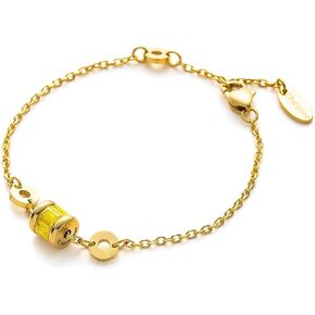 C.Paravano Bracelet Women | Gold Plated Bracelet | Chain Bracelets | Beaded Bracelets | Bracelet Women Beads | Crystals Bracelet | Gold Bracelet for Women in Kuwait
