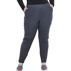 Cherokee Form Women Scrubs Pant Mid Rise Slim Straight Pull-on CK007