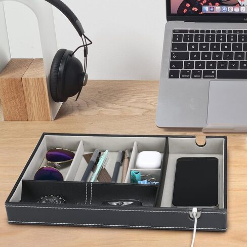 مجموعة صينية ProCase Valet Tray لتنظيم المجوهرات الخشبية in Saudi Arabia
