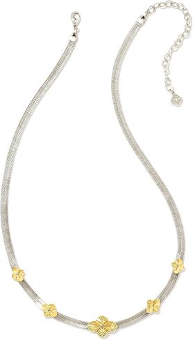 كيندرا سكوت آبي قلادة متعرجة معدنية مختلطة مقاس واحد in Kuwait