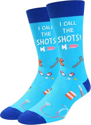 sockfun Funny Novelty Crazy Socks for Men Teen Boys, Animal Drink Lover Gifts Beer Chemistry Socks in Saudi Arabia