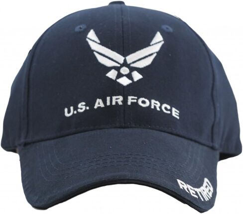 قبعة مكتوب عليها US Air Force Retired للرجال والنساء الولايات المتحدة الأمريكية in Saudi Arabia