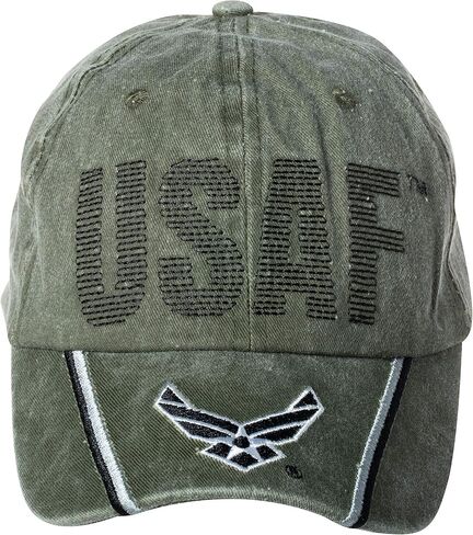 Officially Licensed United States Air Force Embroidered Green Baseball Cap in Saudi Arabia