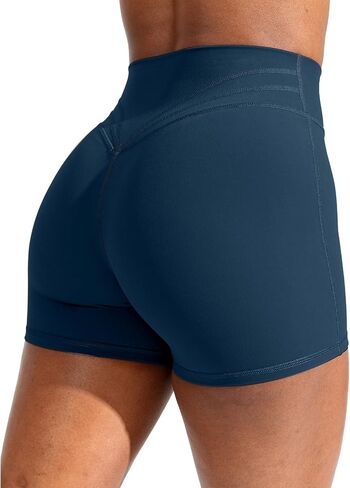 شورت رياضي للنساء من اونثيوي بخصر مرتفع لممارسة التمارين الرياضية واليوجا وراكبي الدراجات in Kuwait