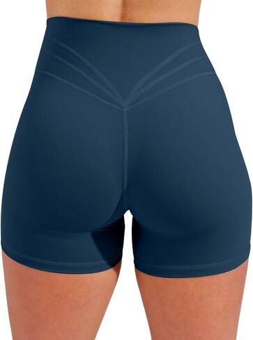 شورت رياضي للنساء من اونثيوي بخصر مرتفع لممارسة التمارين الرياضية واليوجا وراكبي الدراجات in Kuwait