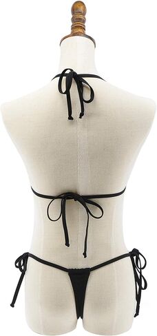 SHERRYLO Micro Bikini Extreme Sexy Lingerie G String Thong Bikinis Swimsuit for Women Slutty Microkini Stripper Outfit in Kuwait