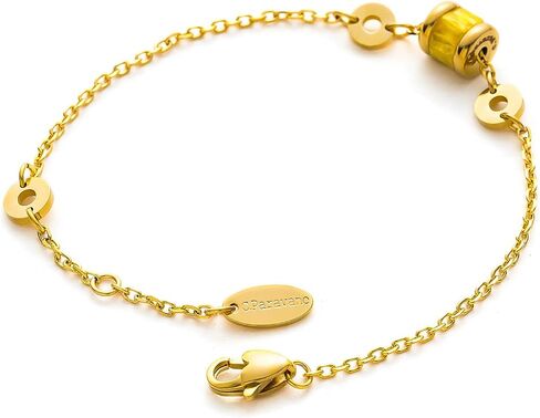 C.Paravano Bracelet Women | Gold Plated Bracelet | Chain Bracelets | Beaded Bracelets | Bracelet Women Beads | Crystals Bracelet | Gold Bracelet for Women in Kuwait