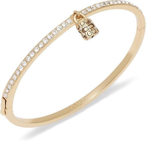 Coach Women's Iconic Padlock Tennis Bangle Bracelet in Saudi Arabia