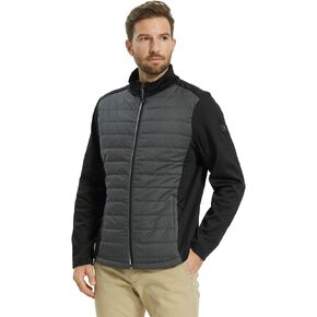 سترة الجري خفيفة الوزن للرجال من ALPHA CAMP مع فتحات للإبهام، وسترة شتوية حرارية بسحاب كامل ومعاطف هجينة in Kuwait