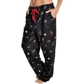 Angelina Women's Cozy Fleece Pajama Pants