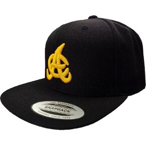 PeligroSports Aguilas Cibaeñas SnapBack Black Hat with Yellow Gold Logo in Saudi Arabia