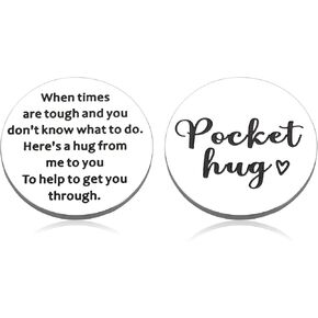 Pocket Hug Token Back to School Gifts for Women Men Long Distance Relationship Gifts for Miss You, Think of You Gift for Friends Family, Inspirational Pick Me Up Isolation Gifts for Teenage Boys Girls in Saudi Arabia